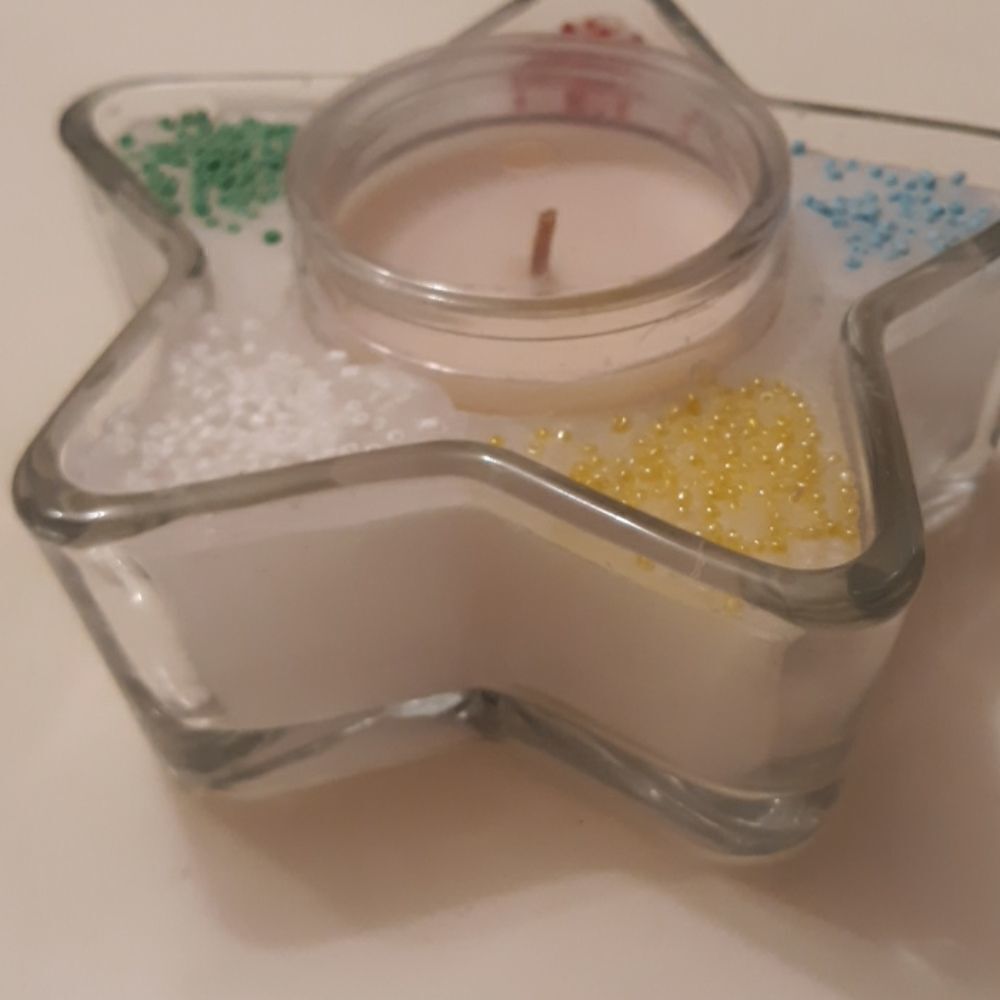 Libbey Star Candle - Picture 7 of 7